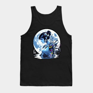 Cyberpunk girl Tank Top